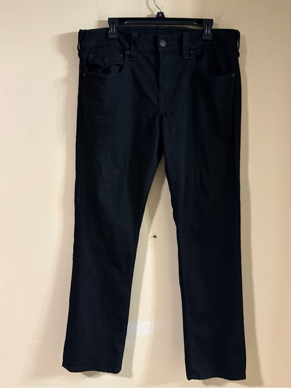 True  religion jeans mens black 34x32